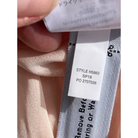 NWT J. Crew Stretch Tailored Bodysuit Silk Light Shell Size 12